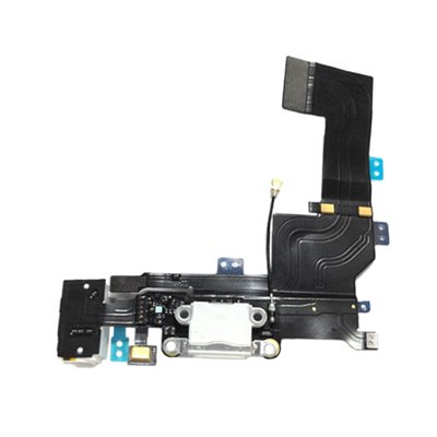 iPhone Serie 4-5-6-7 Connettore Dock Carica Originale Audio per iPhone 5S Bianco