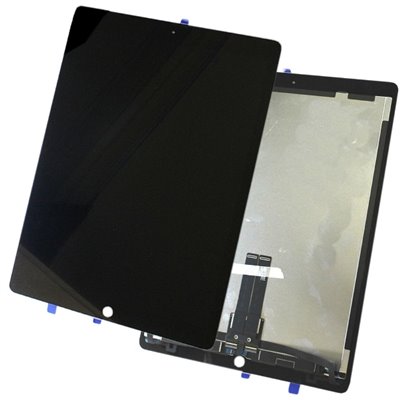 Apple iPad Lcd Touch screen iPad Pro 12.9 2 Gen. Con parti saldate Nero
