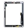 Apple iPad Touch Panel con Pulsante e adesivo per iPad 4 Bianco AAA+