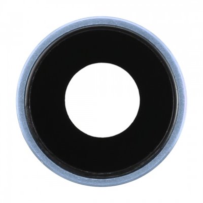 iPhone Serie 8 - SE Cornice fotocamera posteriore e obiettivo per iPhone 8 Silve