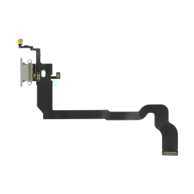 iPhone Serie X Dock Carica e dati Originale Foxconn per iPhone X Silver
