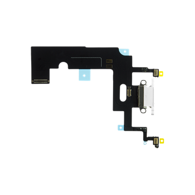iPhone Serie X Connettore carica Foxconn per iPhone XR Bianco OR