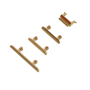 iPhone Serie X Set Pulsanti Volume+Mute+Power On/Off per iPhone XR Giallo