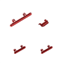 iPhone Serie X Set Pulsanti Volume+Mute+Power On/Off per iPhone XR Rosso