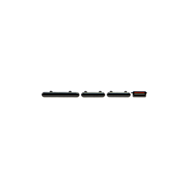 iPhone Serie X Pulsanti Volume+Mute+Power On/Off per iPhone XS Neri