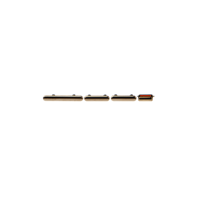 iPhone Serie X Pulsanti Volume+Mute+Power On/Off per iPhone XS Gold
