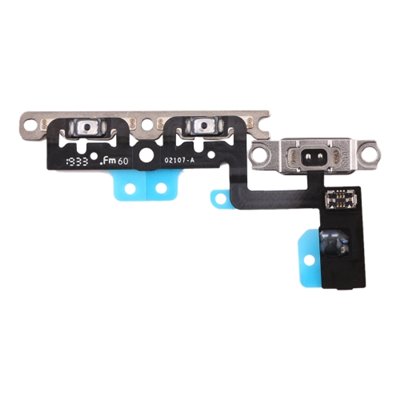 iPhone Serie 11 Cavo Flat Volume e Mute con supporto metallo per iPhone 11