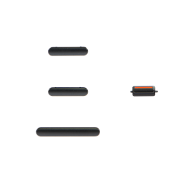 iPhone Serie 11 Pulsanti Volume+Mute+Power On/Off per iPhone 11 Neri