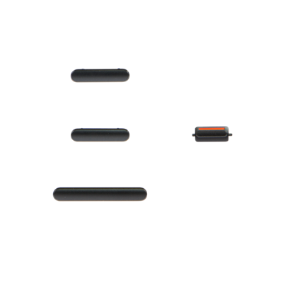 iPhone Serie 11 Pulsanti Volume+Mute+Power On/Off per iPhone 11 Neri
