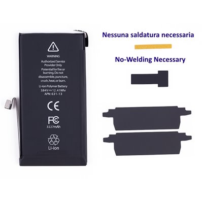 iPhone Serie 12 Batteria No-Welding Senza Saldatura per iPhone 12 Mini