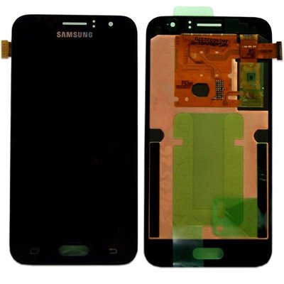 Samsung Serie J LCD ORIGINALE SAMSUNG J1 2016 NERO SMJ120F GH9718224C