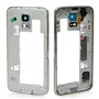 Samsung Serie S Frame Intermedio per Samsung Galaxy S5 Bordo Argento
