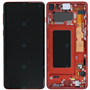 Samsung Serie S LCD display Touch Samsung G973 Galaxy S10 GH82-18850H Rosso