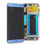 Samsung Serie S LCD + TOUCH PER GALAXY S7 EDGE ORIGINALE BLU GH97-18533G