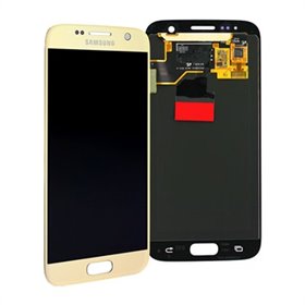 Samsung Serie S LCD + TOUCH PER GALAXY S7 ORIGINALE ORO GH97-18523C