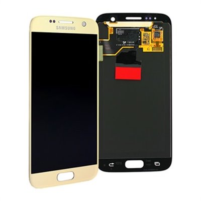 Samsung Serie S LCD + TOUCH PER GALAXY S7 ORIGINALE ORO GH97-18523C