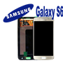 Samsung Serie S LCD + TOUCH ORIGINALE PER GALAXY S6 ORO GH97-17260C