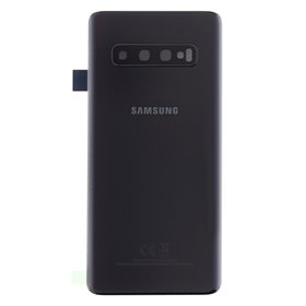 Samsung Serie S Cover batteria per Samsung S10 G973 Service Pack Nera