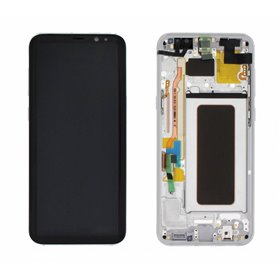 Samsung Serie S LCD Originale Samsung SM-G955 S8 PLUS Silver GH97-20470B