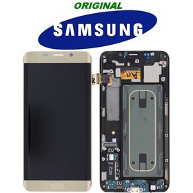 Samsung Serie S LCD TOUCH PER GALAXY S6 EDGE + SM-G928F GOLD GH97-17819A