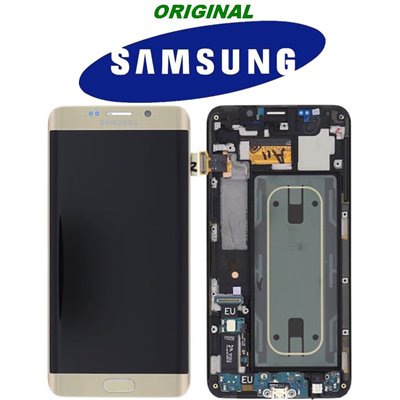 Samsung Serie S LCD TOUCH PER GALAXY S6 EDGE + SM-G928F GOLD GH97-17819A