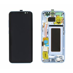 Samsung Serie S LCD Originale Samsung SM-G950 Galaxy S8 GH97-20457D Blu