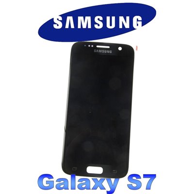 Samsung Serie S LCD + TOUCH PER GALAXY S7 ORIGINALE NERO GH97-18523A