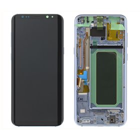 Samsung Serie S LCD Originale Samsung SM-G955 Galaxy S8 PLUS Blu GH97-20470D