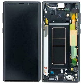 Samsung Serie N Lcd con Frame OLED Compatibile Samsung SM-N960F Note 9 Nero
