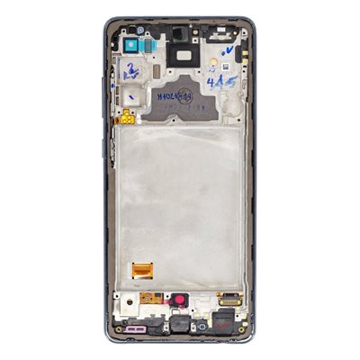Samsung Serie A Display Originale Samsung Galaxy A72 4G GH82-25460A Nero