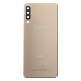 Samsung Serie A Cover Posteriore Samsung Galaxy A7 2018 SM-A750F Duos Oro