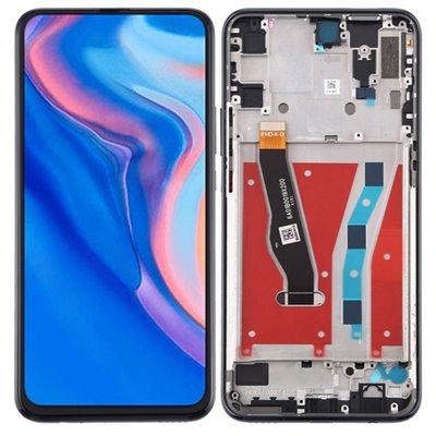 Huawei Serie P Lcd Huawei P Smart Z con Frame STK-LX1 STK-LX2 Nero