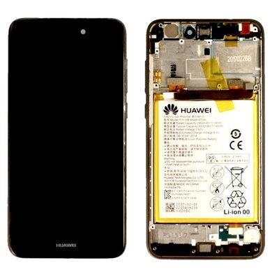 Huawei Serie P Huawei S.Pack P8/9 Lite 2017 PRA-LX1 con batteria Nero