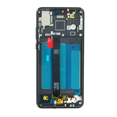 Huawei Serie P Lcd per Huawei P20 con frame Nero