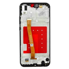 Huawei Serie P Display Con Frame per Huawei P20 Lite Nero