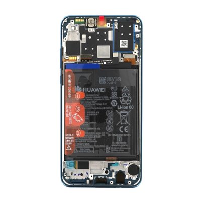 Huawei Serie P Lcd Huawei P30 Lite 48mp Service P. 02352RQA Peacock blue