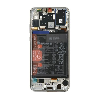 Huawei Serie P Lcd Huawei per P30 Lite Service Pack 02352RQC Pearl white