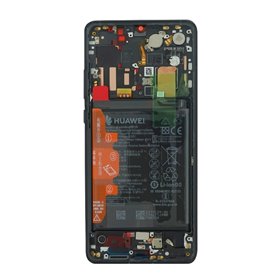 Huawei Serie P Lcd per Huawei P30 Pro Service Pack 02352PBT Nero