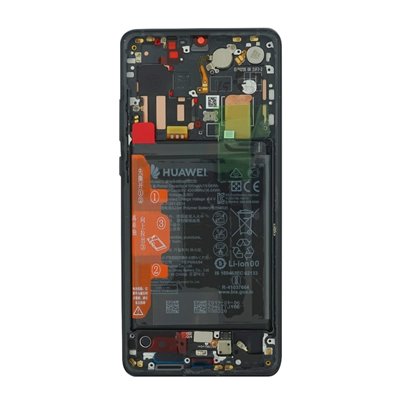 Huawei Serie P Lcd per Huawei P30 Pro Service Pack 02352PBT Nero