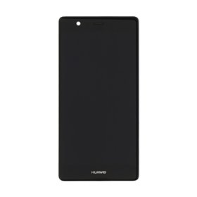 Huawei Serie P Lcd + Touch con Frame per Huawei P9 PLUS Nero