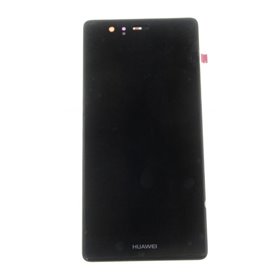 Huawei Serie P LCD + Touch Originale con Frame per Huawei P9 Nero