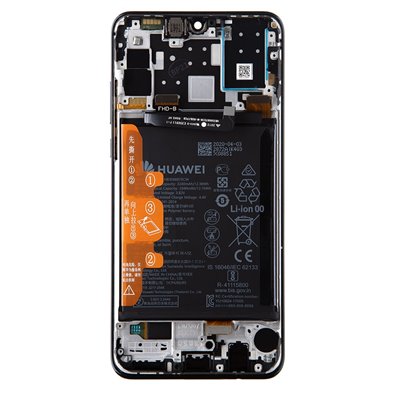 Huawei Serie P Lcd Huawei P30 Lite 2020 02352PJM MAR-L21MEA Nero 48MP