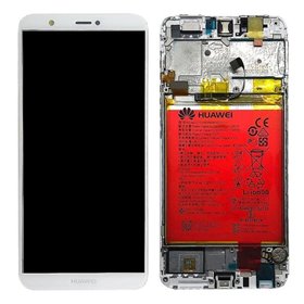 Huawei Serie P Lcd Huawei P Smart Service Pack 02351SVE Bianco