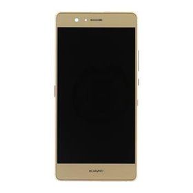 Huawei Serie P LCD + Touch ORIGINALE con Frame per Huawei P9 Lite Gold