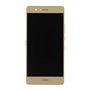 Huawei Serie P LCD + Touch ORIGINALE con Frame per Huawei P9 Lite Gold