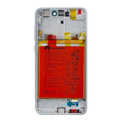 Huawei Serie P Lcd Huawei P9 & P8 Lite 2017 Service P con Batteria Bianco
