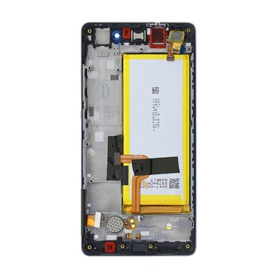 Huawei Serie P Huawei P8 Lite LCD Service Pack con Batteria 02350KCW Nero