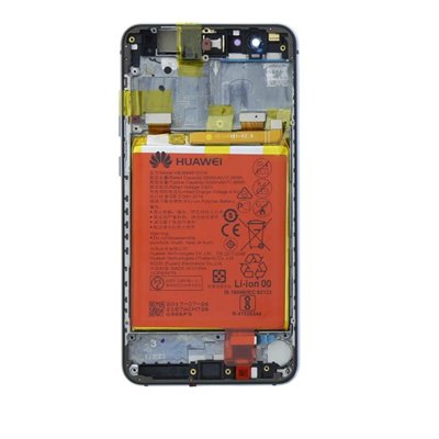 Huawei Serie P Huawei P10 Lite LCD Display + Batt + Frame Service Pack Nero