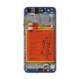 Huawei Serie P Huawei P10 Lite LCD Display + Batt + Frame Service Pack Blu