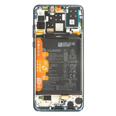 Huawei Serie P Lcd Huawei P30 Lite 2020 02352PJP MAR-L21MEA Blu 48MP